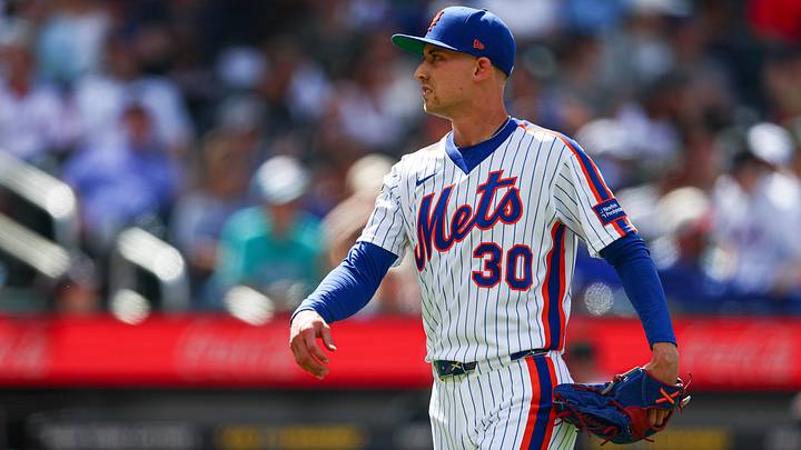 New York Mets pitcher Luke Weaver. New York Mets pitcher Luke Weaver.