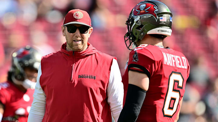 Tampa Bay Buccaneers offensive coordinator Liam Coen left the door wide open for his return in 2025.