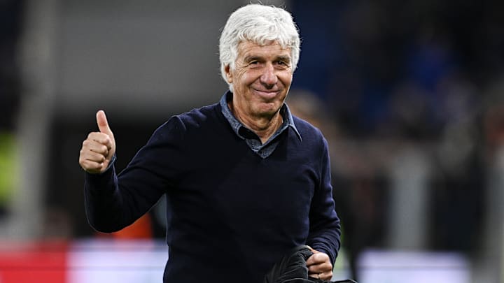 Gian Piero Gasperini coache l'Atalanta Bergame.