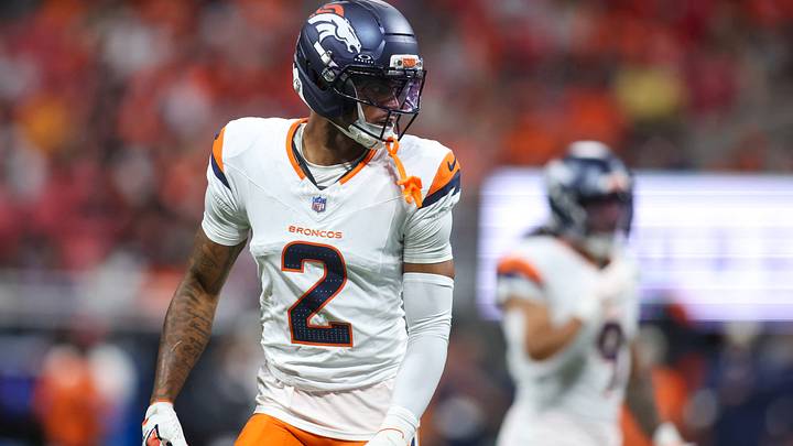Aug 14, 2026; Atlanta, Georgia, USA; Denver Broncos cornerback Pat Surtain II (2) in action against the Atlanta Falcons in the first quater at Mercedes-Benz Stadium. Mandatory Credit: Brett Davis-Imagn Images Aug 14, 2026; Atlanta, Georgia, USA; Denver Broncos cornerback Pat Surtain II (2) in action against the Atlanta Falcons in the first quater at Mercedes-Benz Stadium. Mandatory Credit: Brett Davis-Imagn Images