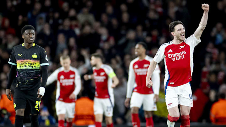UEFA Champions League 2024/25 Round of 16 Second LegArsenal FC v PSV Eindhoven