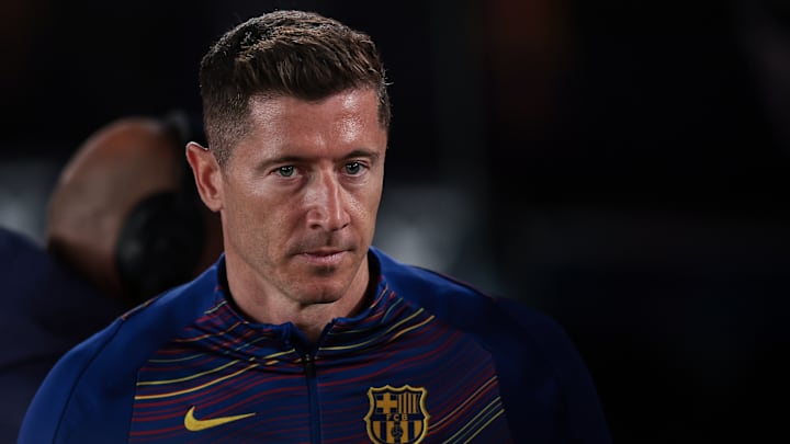 Robert Lewandowski of FC Barcelona 