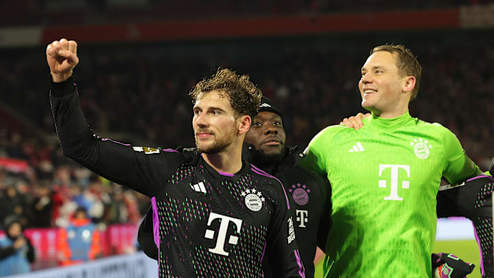 Leon Goretzka und Manuel Neuer Leon Goretzka und Manuel Neuer
