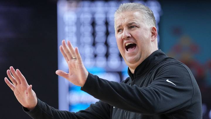 Purdue Boilermakers head coach Matt Painter yells at his team during the Final Four. Purdue Boilermakers head coach Matt Painter yells at his team during the Final Four.