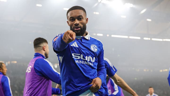 Moussa Sylla beim Torjubel Moussa Sylla beim Torjubel