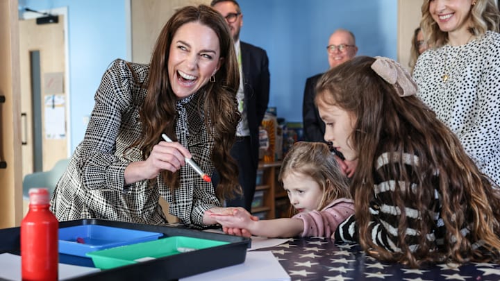 The Princess Of Wales Visits South Wales