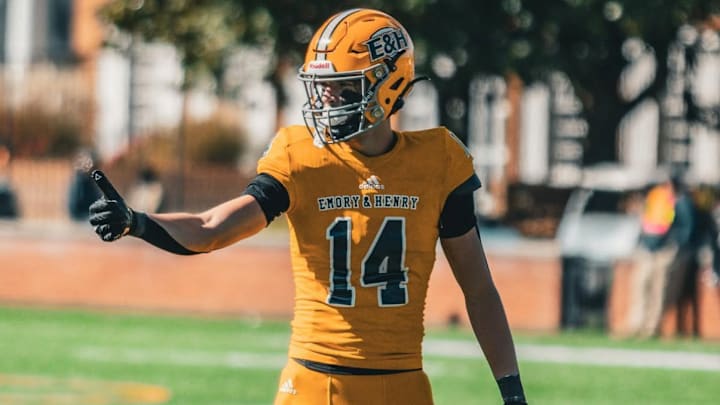 Former Emory and Henry University wide receiver Cameron Abshire recently committed to Oklahoma State University.