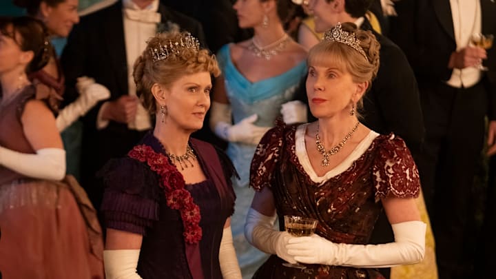 Cynthia Nixon, Christine Baranski in The Gilded Age season 3 on HBO