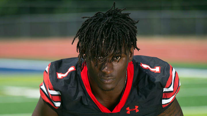 Winona linebacker Tyler Lockhart, photographed in Ridgeland, Miss., Aug. 10, 2024, is a member of the 2024 Clarion Ledger Dandy Dozen.