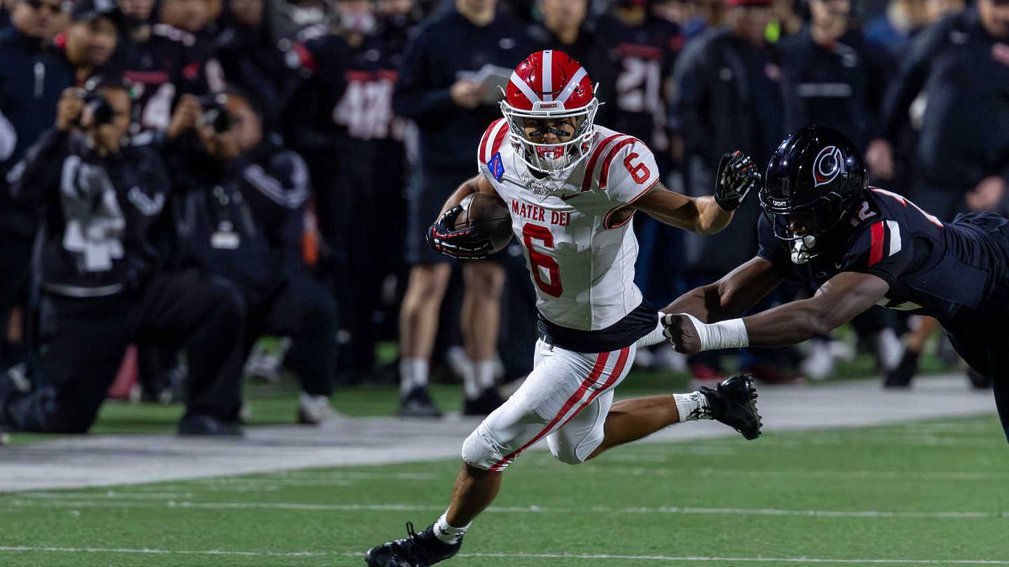 3-Star WR Gavin Honore Returns to Mater Dei After Bishop Gorman Transfer Falls Through