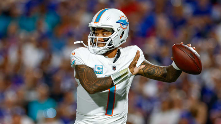 Tua Tagovailoa threw a pick at the worst possible time for the Dolphins on Thursday night.