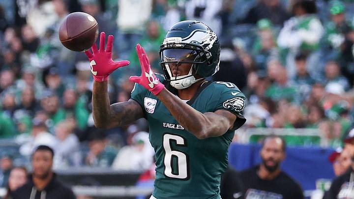 The Philadelphia Eagles and wide receiver DeVonta Smith are underdogs on Monday night. The Philadelphia Eagles and wide receiver DeVonta Smith are underdogs on Monday night.