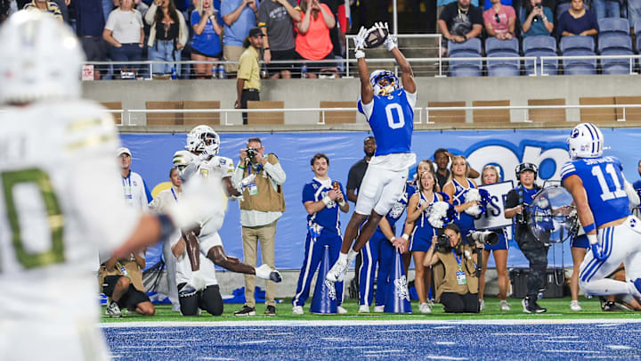 BYU cornerback Evan Johnson's game-sealing interception against Georgia Tech