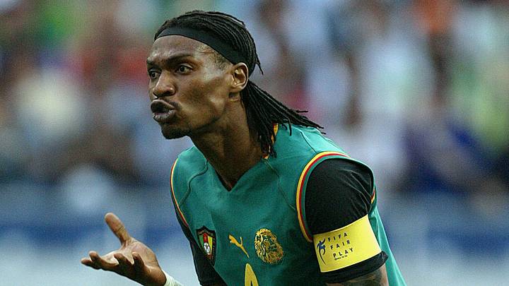 Yes, Cameroon wore vests in 2002. Yes, Cameroon wore vests in 2002.