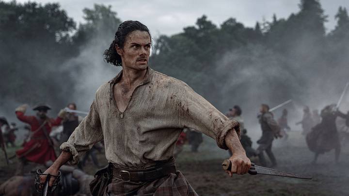 Jamie Roy (Brian Fraser) in Outlander: Blood of My Blood season 2. Jamie Roy (Brian Fraser) in Outlander: Blood of My Blood season 2.