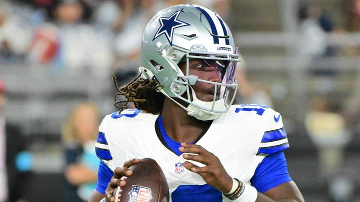 Dallas Cowboys quarterback Joe Milton III