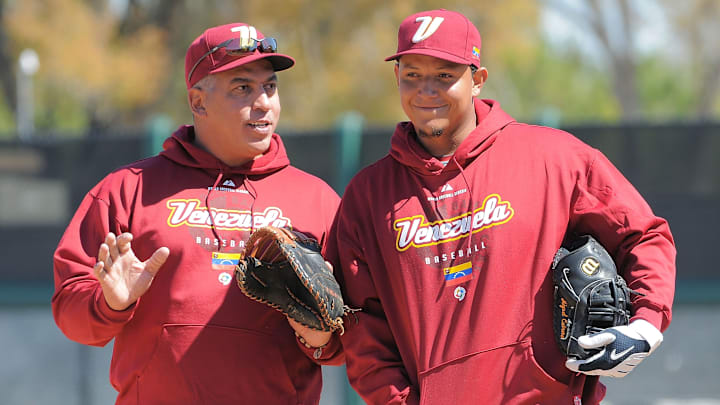 Andrés Galarraga es parte de algunos clubes con Miguel Cabrera