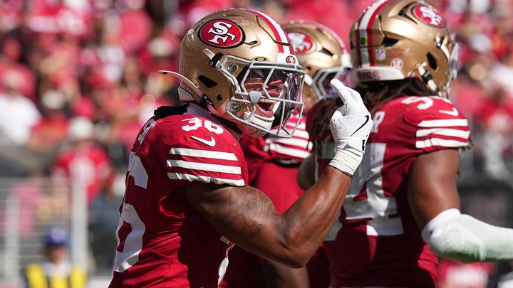 Sep 27, 2026; Santa Clara, California, USA; San Francisco 49ers safety Marques Sigle (36) gestures during the fourth quarter against the Arizona Cardinals at Levi's Stadium. Mandatory Credit: Darren Yamashita-Imagn Images Sep 27, 2026; Santa Clara, California, USA; San Francisco 49ers safety Marques Sigle (36) gestures during the fourth quarter against the Arizona Cardinals at Levi's Stadium. Mandatory Credit: Darren Yamashita-Imagn Images