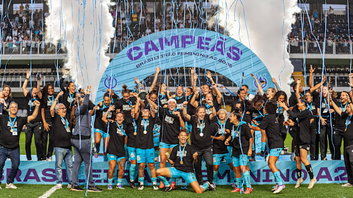 Santos campeão Brasileirão Feminino A2