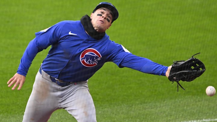 Chicago Cubs right fielder Matt Shaw. Chicago Cubs right fielder Matt Shaw.