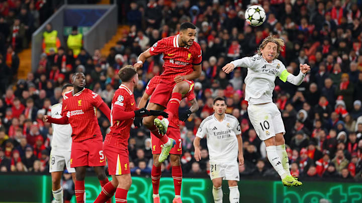 Liverpool against Real Madrid was the pick of the week's fixtures