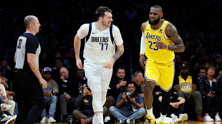 Dallas Mavericks, Luka Doncic, LeBron James