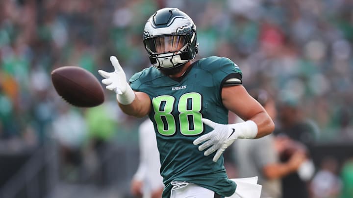 Philadelphia Eagles tight end Dallas Goedert.