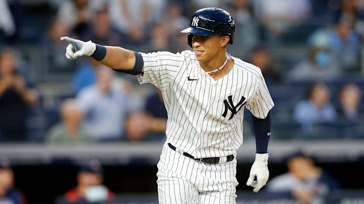 Cabrera conectó su primer jonrón en la MLB