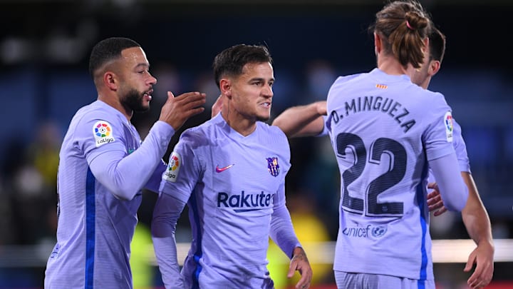 Coutinho marcou o primeiro gol dele na Era Xavi