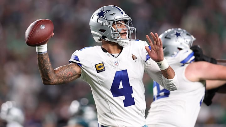 Dallas Cowboys quarterback Dak Prescott.