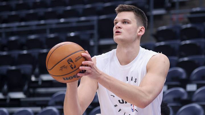 Former Utah Jazz center Walker Kessler.