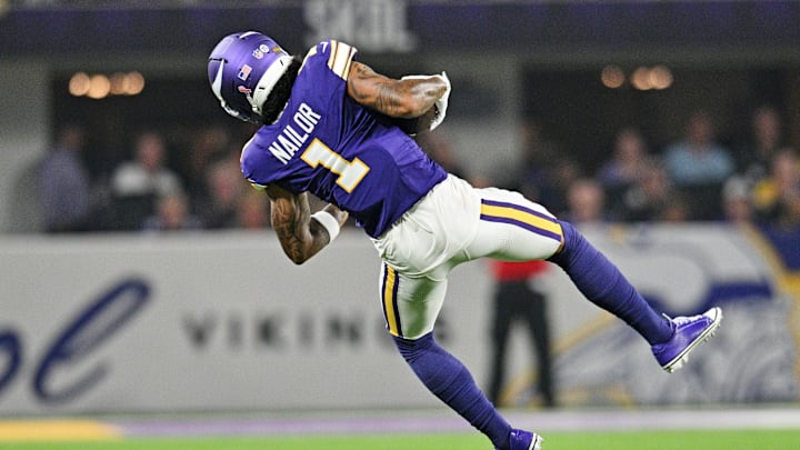 Bet on Jalen Nailor to go over his receiving yards total against the Bears in Week 11.