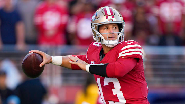 San Francisco 49ers quarterback Brock Purdy (13)