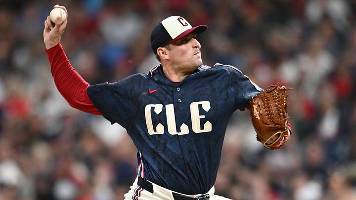 May 29, 2026: Cleveland Guardians pitcher Cade Smith (36) throws a pitch during the ninth inning against the Boston Red Sox at Progressive Field. 