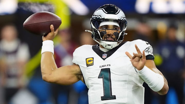 Philadelphia Eagles quarterback Jalen Hurts Philadelphia Eagles quarterback Jalen Hurts