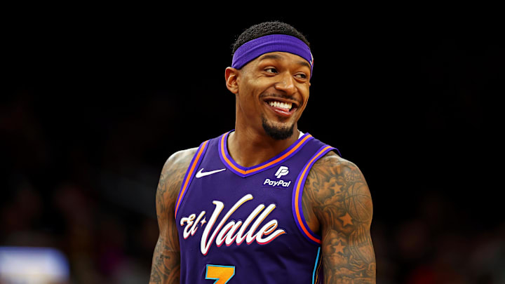 Phoenix Suns guard Bradley Beal (3) against the LA Clippers at Footprint Center. Phoenix Suns guard Bradley Beal (3) against the LA Clippers at Footprint Center.