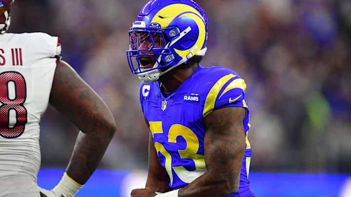 South Carolina football alum Ernest Jones is now the Rams' franchise record-holder for single-season tackles.