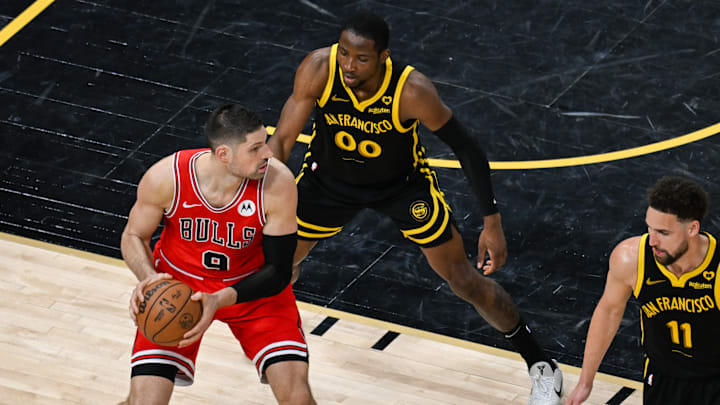 NBA : Chicago Bulls vs Golden Gate Warriors in San Francisco