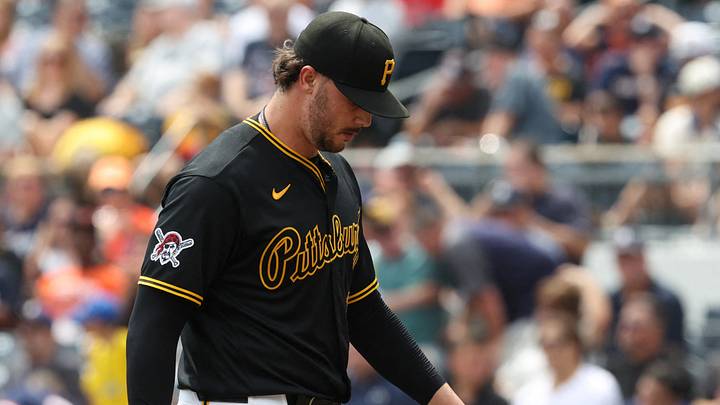 Paul Skenes has struggled for much of the summer as the Pirates lose ground in the NL wild-card race. Paul Skenes has struggled for much of the summer as the Pirates lose ground in the NL wild-card race.