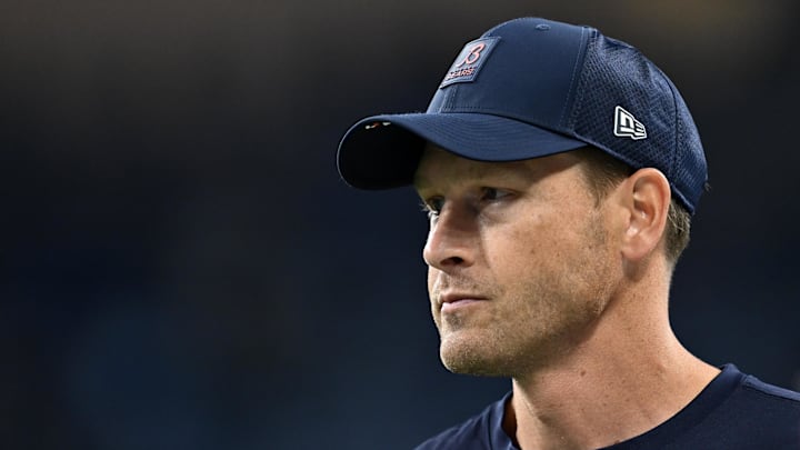 Chicago Bears head coach Ben Johnson