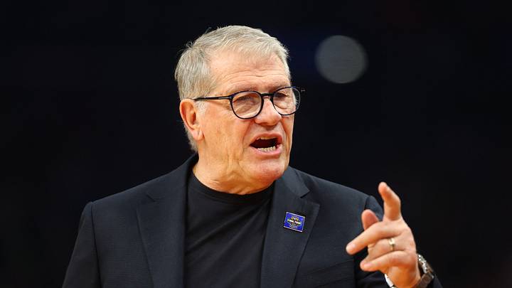 UConn Huskies head coach Geno Auriemma UConn Huskies head coach Geno Auriemma