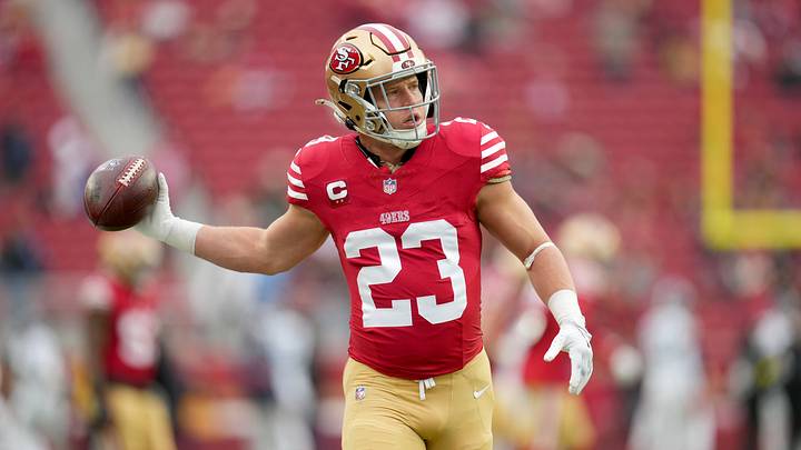 Niners running back Christian McCaffrey was the best player in fantasy football last season. Can he do it again in 2026? Niners running back Christian McCaffrey was the best player in fantasy football last season. Can he do it again in 2026?