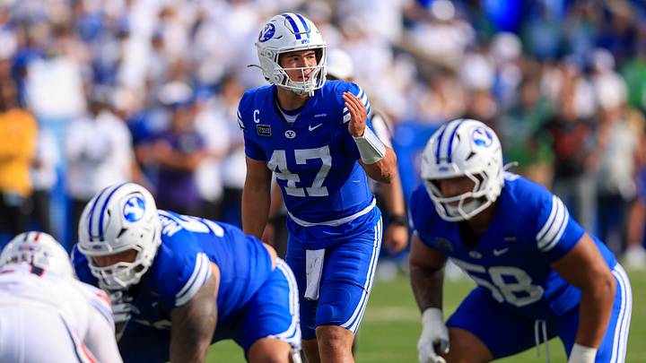 BYU is favored against TCU in college football Week 5 action. BYU is favored against TCU in college football Week 5 action.