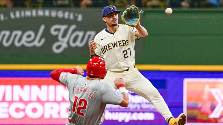 A pending free agent would provide a massive upgrade at a weak link in the Braves lineup. Mandatory Credit: Benny Sieu-Imagn Images