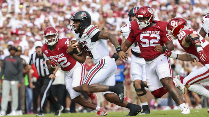 South Carolina quarterback LaNorris Sellers