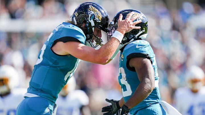 Jacksonville Jaguars - running back Bhayshul Tuten Jacksonville Jaguars - running back Bhayshul Tuten