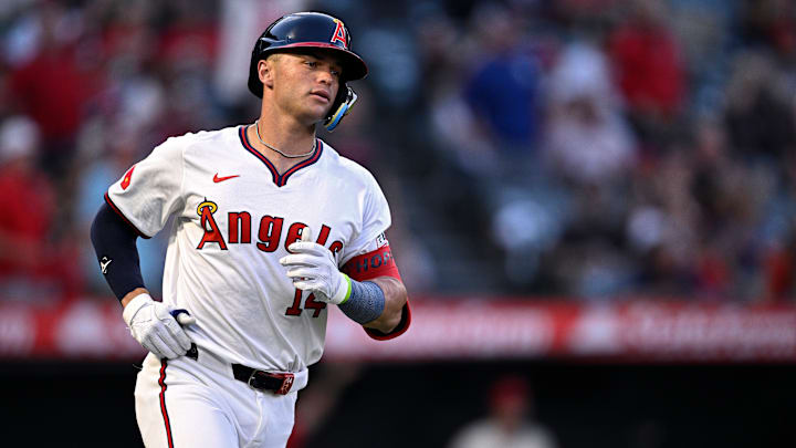 Los Angeles Angels catcher Logan O'Hoppe