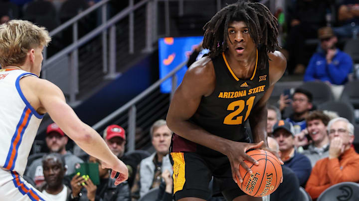 Arizona State Sun Devils freshman Jayden Quaintance (21). Arizona State Sun Devils freshman Jayden Quaintance (21).