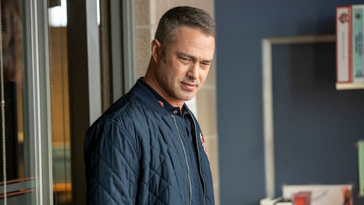CHICAGO FIRE -- "Double Red" Episode 909 -- Pictured: Taylor Kinney as Kelly Severide -- (Photo by: Adrian S. Burrows Sr./NBC)