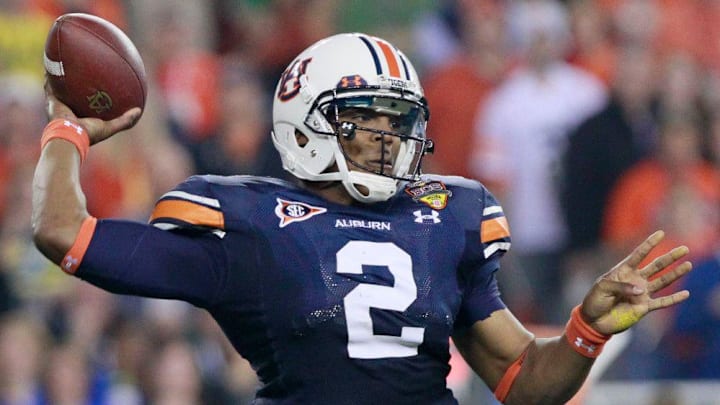 Auburn Tigers freshman quarterback Deuce Knight will wear No. 9 as a freshman after a profanity filled rant from Cam Newton (pictured)